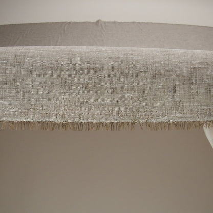 Lightweight Linen Chambray - Heathered Brown - Minerva Collection