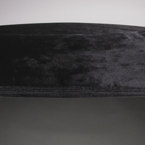 Crushed Velour - Black - Auguste Collection - Image 5 of 5