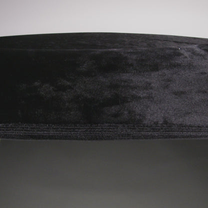 Crushed Velour - Black - Auguste Collection