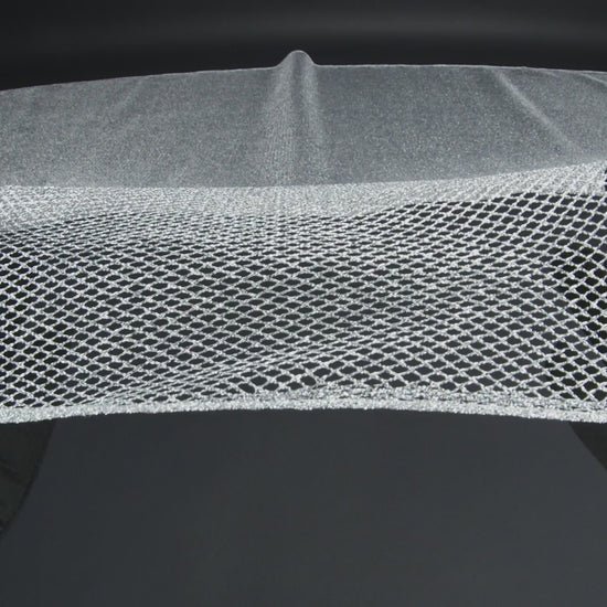 Diamond Netting - Metallic Silver - Image 5 of 5