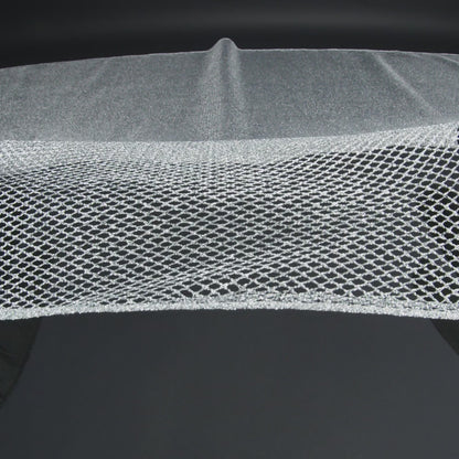 Diamond Netting - Metallic Silver