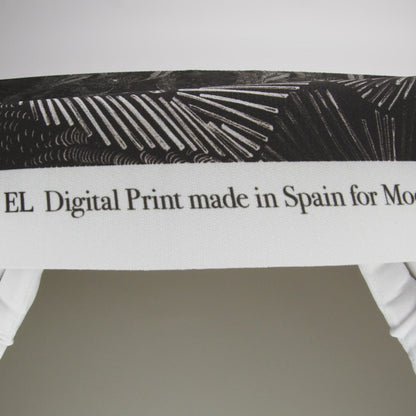 Stretch Polyester Crepe - Black Feathers - Miscellaneous Phenomena Print - Mood Exclusive Crow Collection