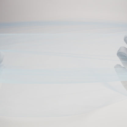 Nylon Tulle 108" - Cyan Blue - Pavlova Wide Collection