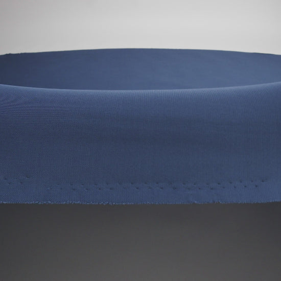 Dark Blue Rayon Pique Knit - Image 5 of 5