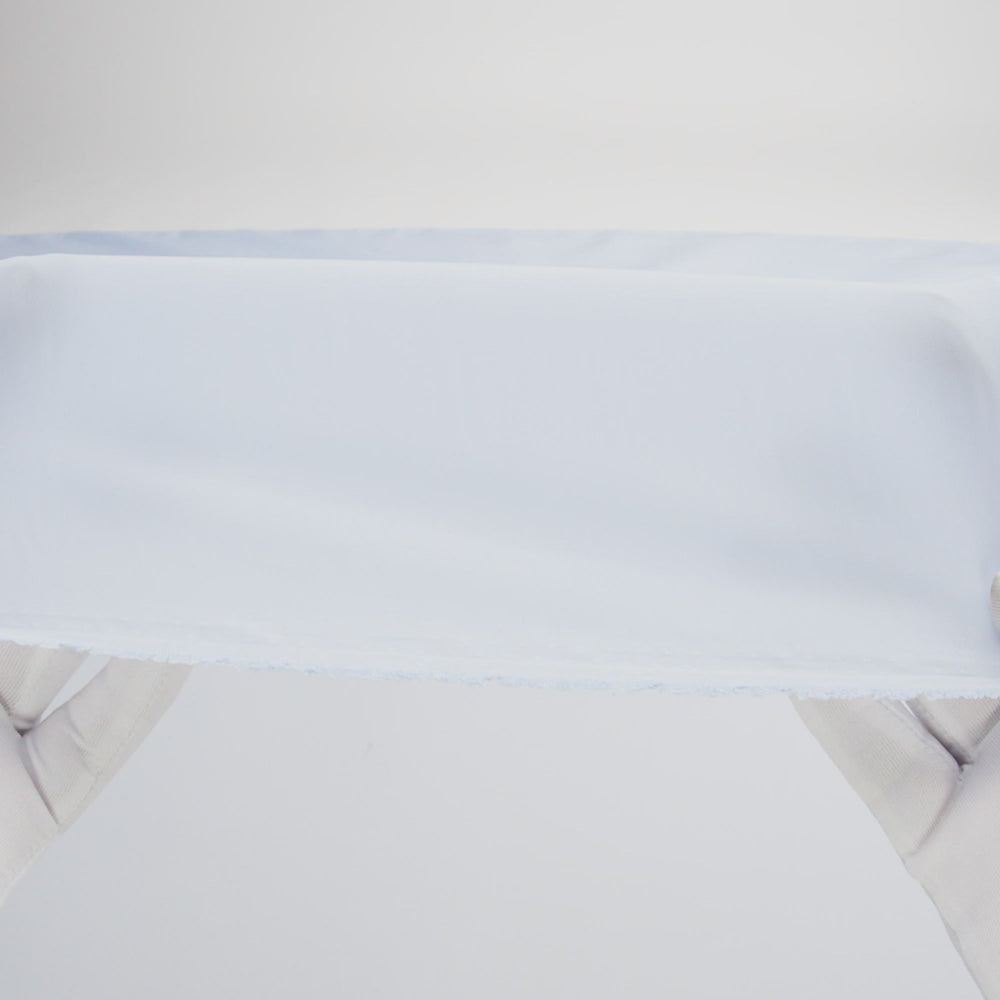 Stretch Polyester Twill Lining - Sky Blue - Josephine Collection - Image 6 of 7