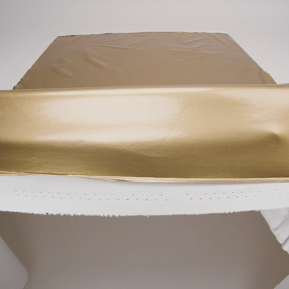 Flynn Gold Glossy Stretch Imitation Latex