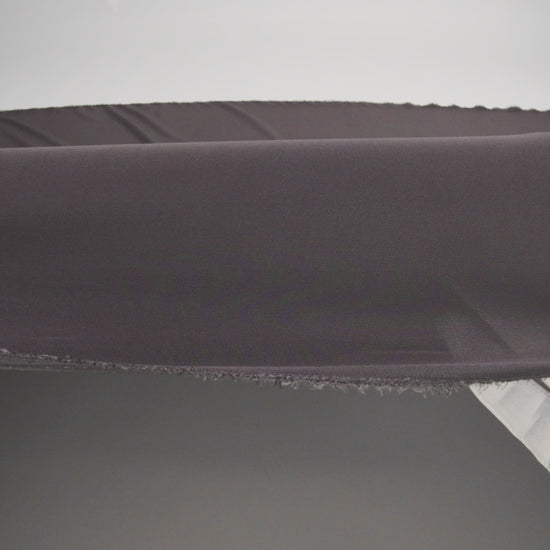 Theory Charcoal Stretch Polyester Crepe de Chine - Image 5 of 5