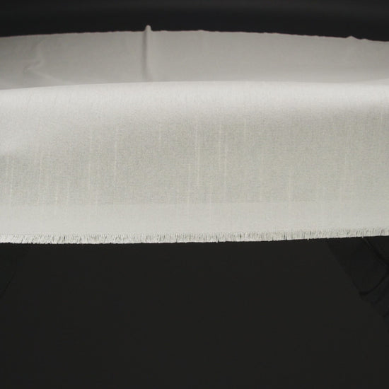 Polyester Shantung - Ivory - Eirian Collection - Image 5 of 6
