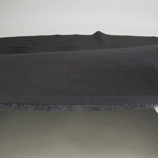 Stretch Linen Woven - Black - Asturias Collection - Image 6 of 6