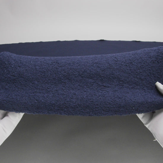 Boiled Wool Coating Fabric - Navy - Ketil Collection - Image 5 of 6