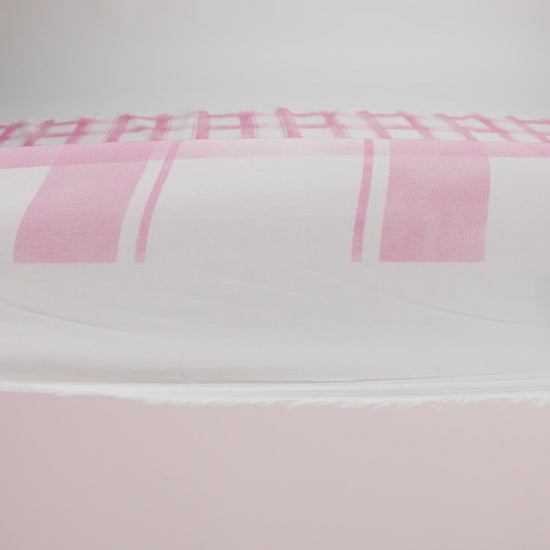 Cotton Voile Print - Pink and White Plaid - Mood Exclusive A-Tisket, A-Tasket - Image 6 of 6
