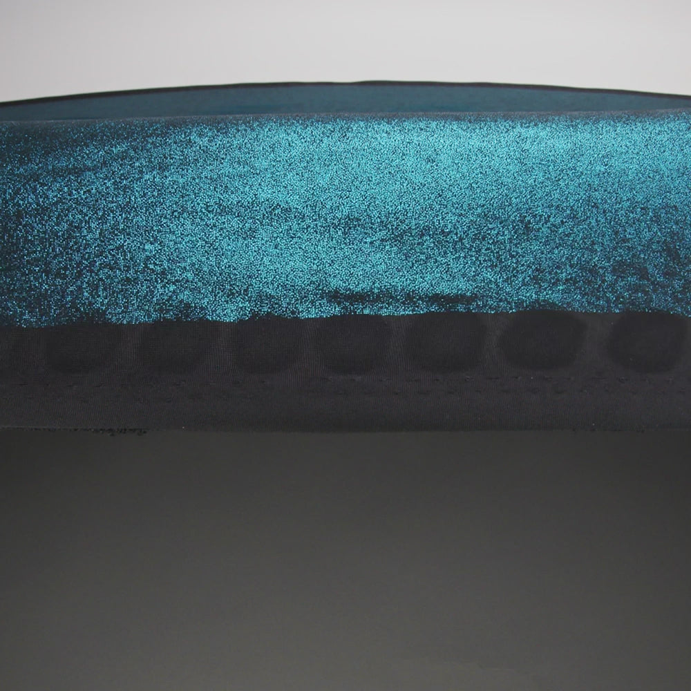 Metallic Teal All-Over Foil Knit - Image 5 of 5