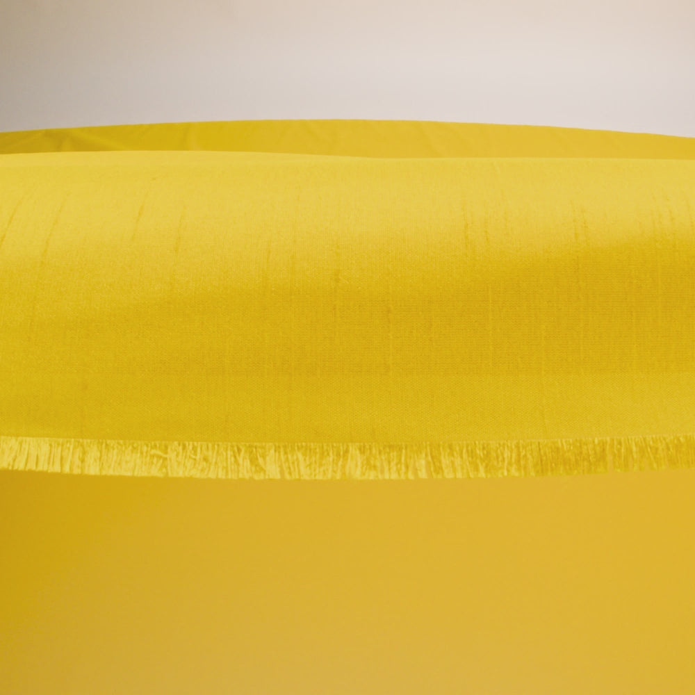 Polyester Shantung - Gamboge Yellow - Eirian Collection - Image 5 of 6