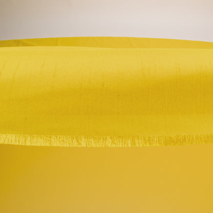 Polyester Shantung - Gamboge Yellow - Eirian Collection