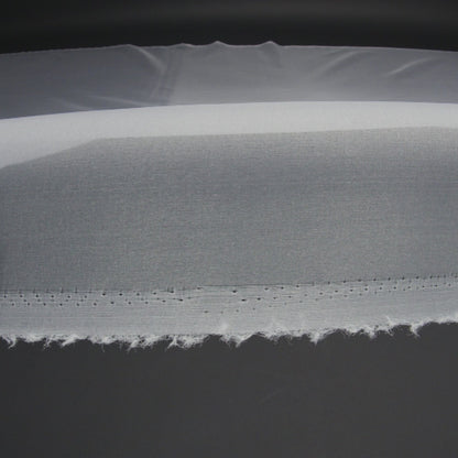Polyester Organza - Bright White - Luscinia Collection by Mood