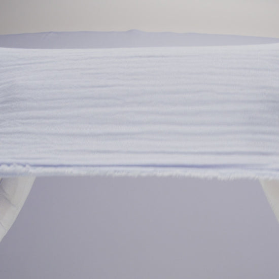 Double Cotton Gauze - Pale Blue - Talamanca Collection - Image 5 of 5