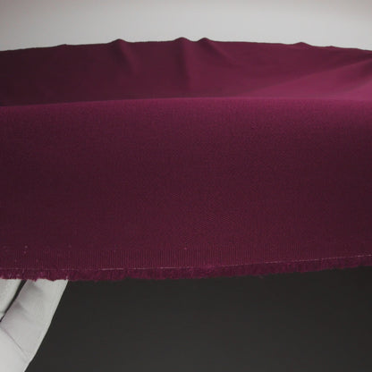 Organic Cotton Twill - Maroon - Stratton Collection