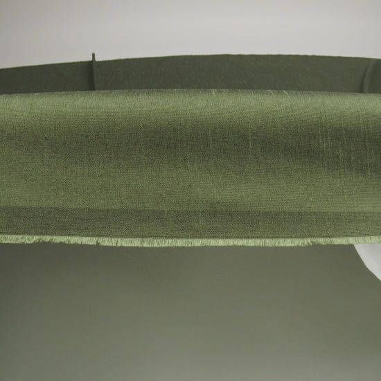 Polyester Shantung - Olive - Eirian Collection - Image 5 of 6