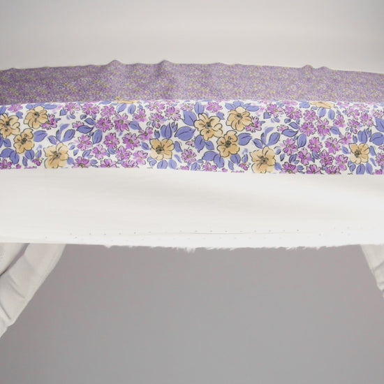 Cotton Poplin - Pink and Yellow Floral - Springtime Saunter Print - Mood Exclusive Secret Garden Collection - Image 6 of 7