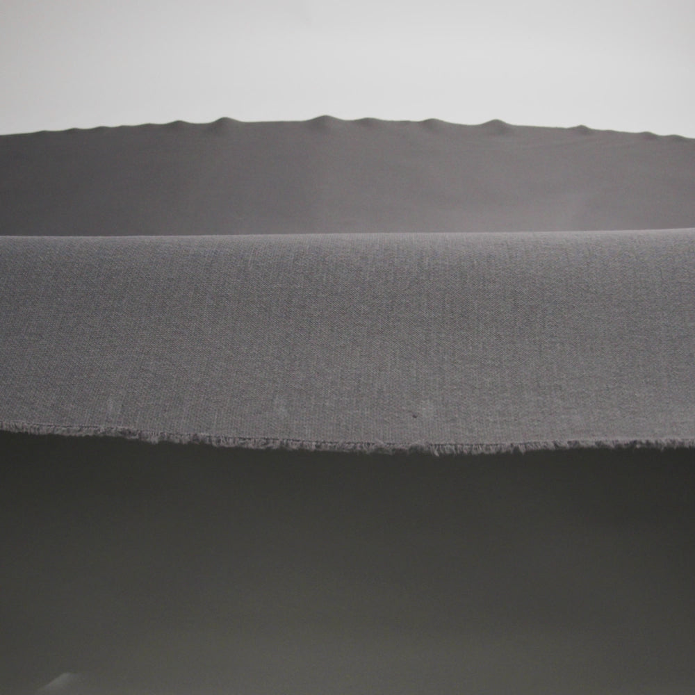 Gray Cotton and Polyester Double Knit - Image 5 of 5