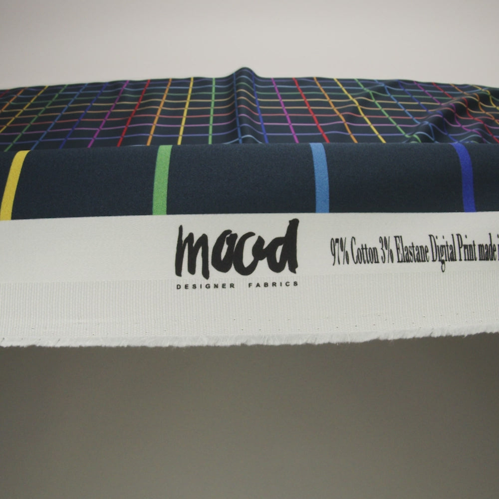 Mood Exclusive Rainbow Windows Stretch Cotton Sateen - Image 6 of 6