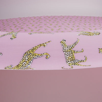 Compression Swimwear Tricot, UV Protective with Aloe Vera Microcapsules - Cradle Pink Cheetahs - Caye Collection