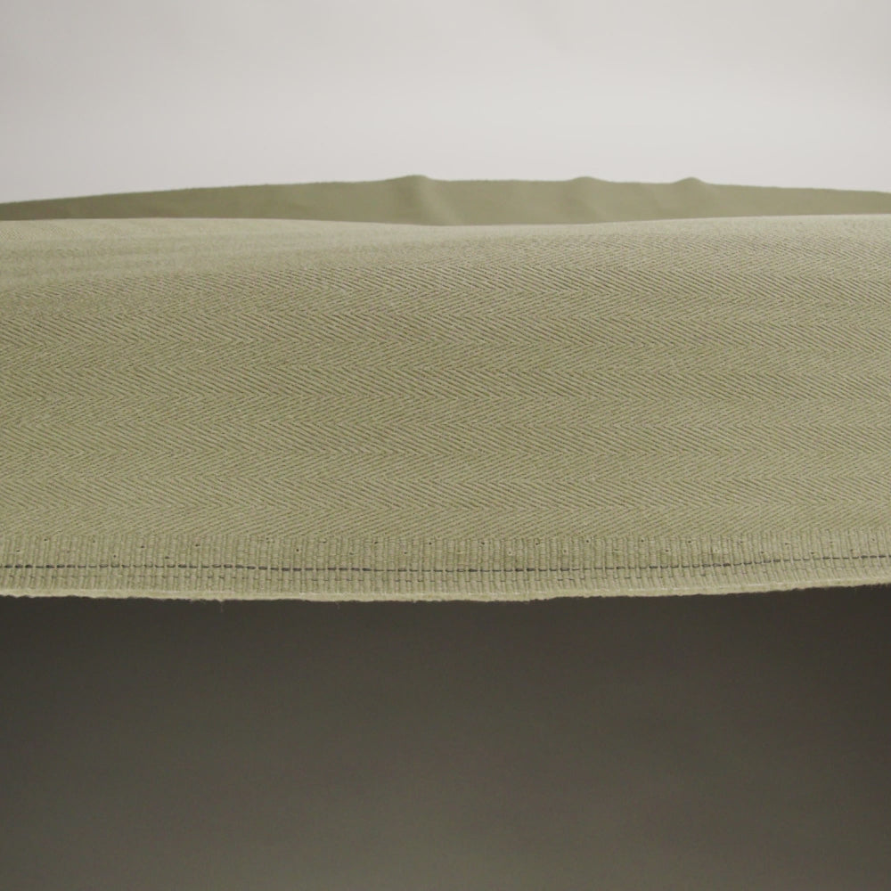 Cotton Herringbone Twill Coutil - Dusty Olive - Farrah Collection - Image 6 of 6