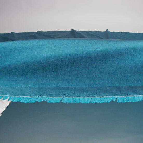 Polyester Taffeta - Plain Dyed Teal - Bellamy Collection - Image 5 of 6