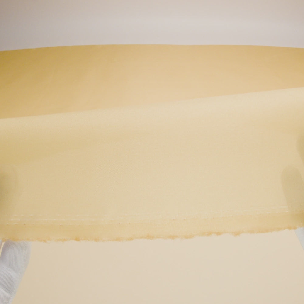Satin-Faced Polyester Organza - Gold - Ardea Collection by Mood - Image 6 of 7