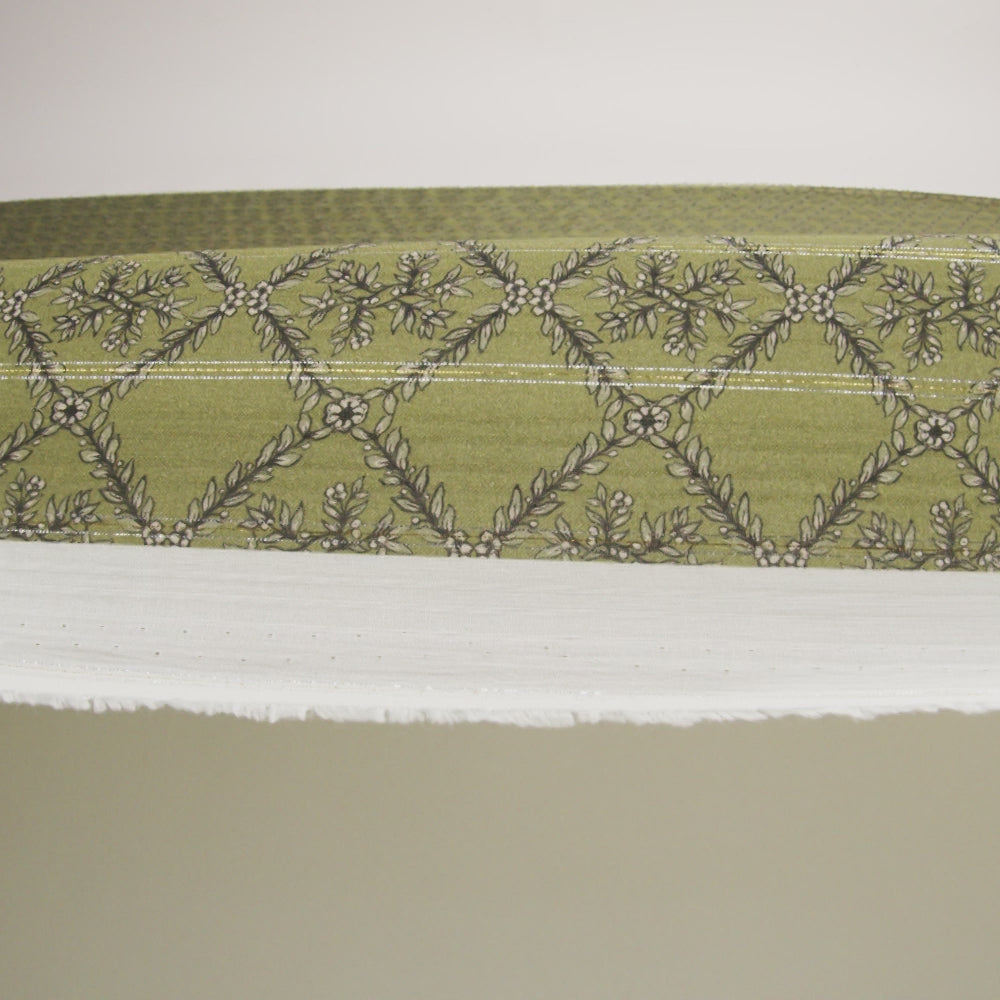 Mood Exclusive Victorian Vines Metallic Pinstriped Viscose Dobby - Image 5 of 5