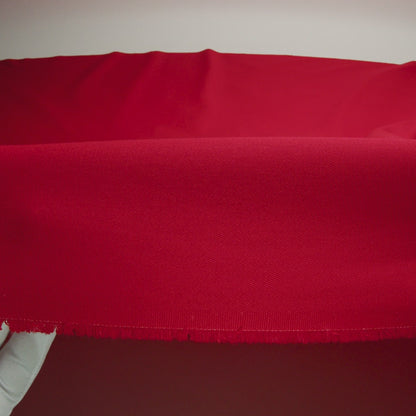 Organic Cotton Twill - Tomato Red - Stratton Collection