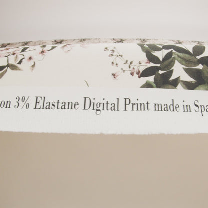 Stretch Cotton Sateen - Antique White Floral - Aesthetic Matters Print - Mood Exclusive Kenko Collection