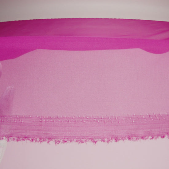 Polyester Organza - Magenta Haze - Luscinia Collection by Mood - Image 6 of 7