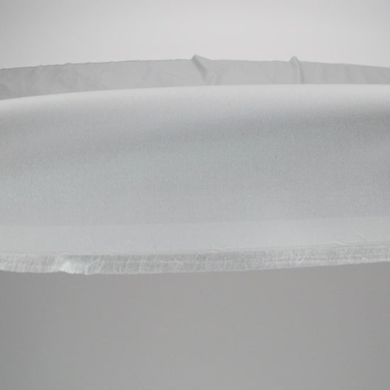 Polyester Taffeta - Plain Dyed Silver - Bellamy Collection - Image 5 of 6