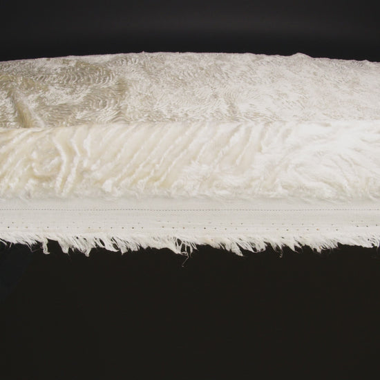 Woodgrain Faux Persian Lamb Fur - Sweet Corn - Image 5 of 5