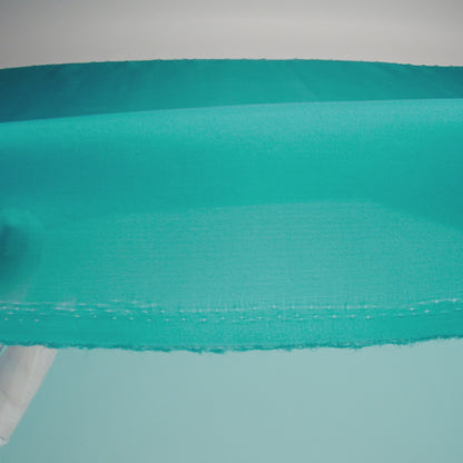 Satin-Faced Polyester Organza - Deep Teal - Ardea Collection by Mood