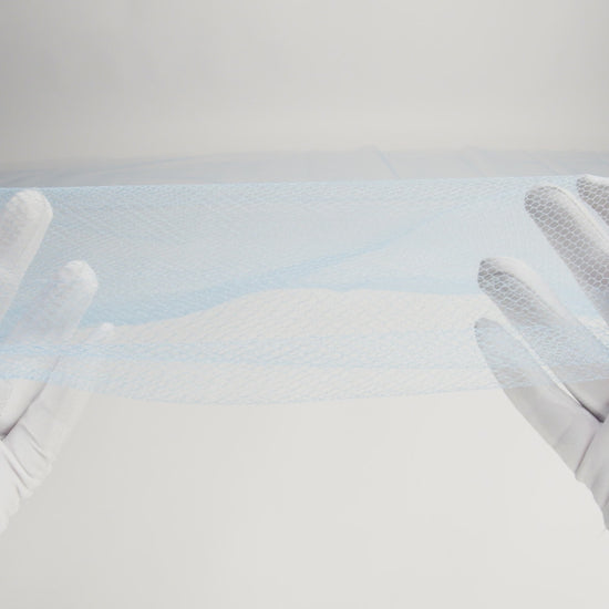 Nylon Net Tulle - French Blue - Gianna Collection - Image 6 of 6