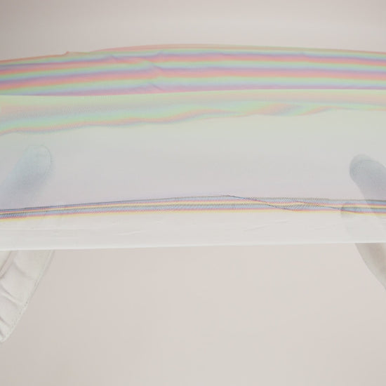 Ombre Shadow Tulle - Watermelon - Image 6 of 7