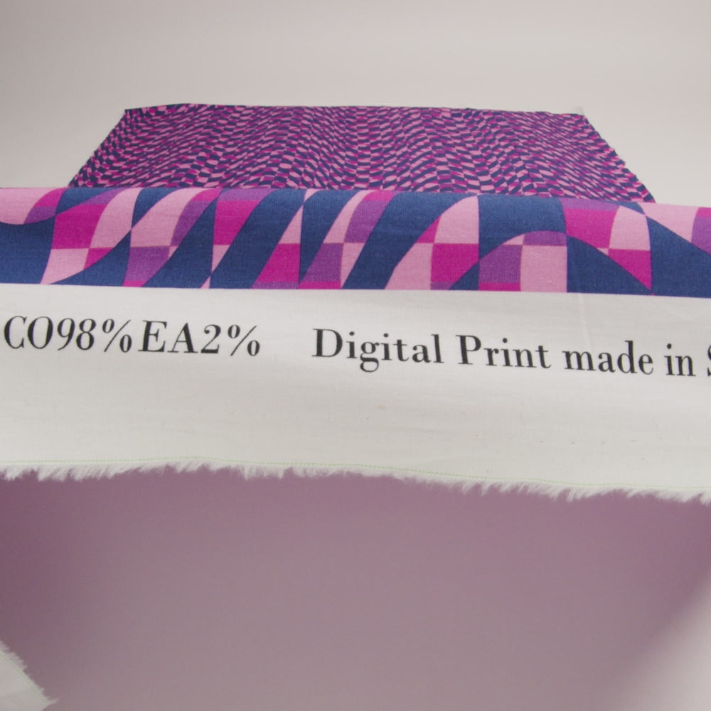 Mood Exclusive Pink Picnic Pantomime Stretch Cotton Poplin - Image 6 of 6