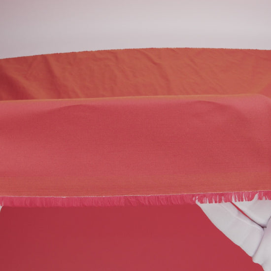 Polyester Taffeta - Plain Dyed Orange - Bellamy Collection - Image 5 of 6