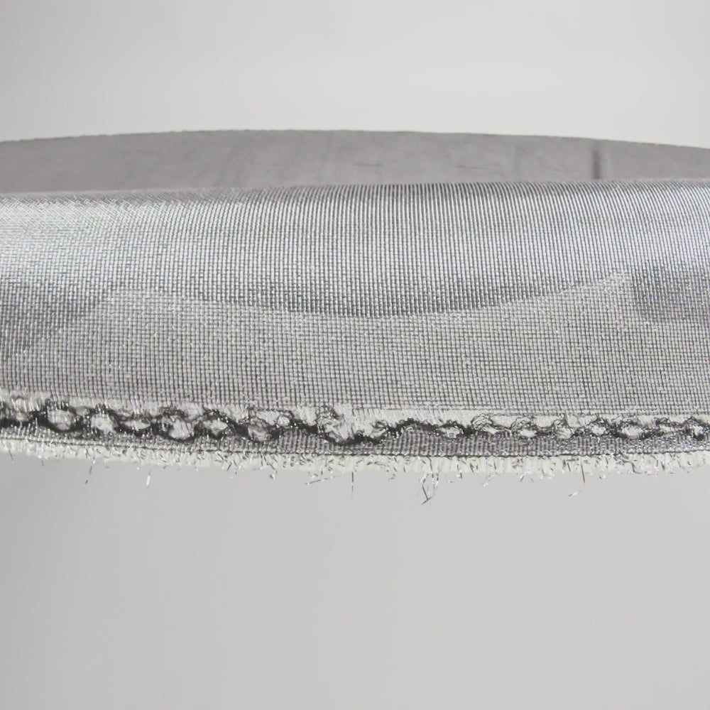 Metallic Woven Lame - Silver - Betania Collection - Image 6 of 6