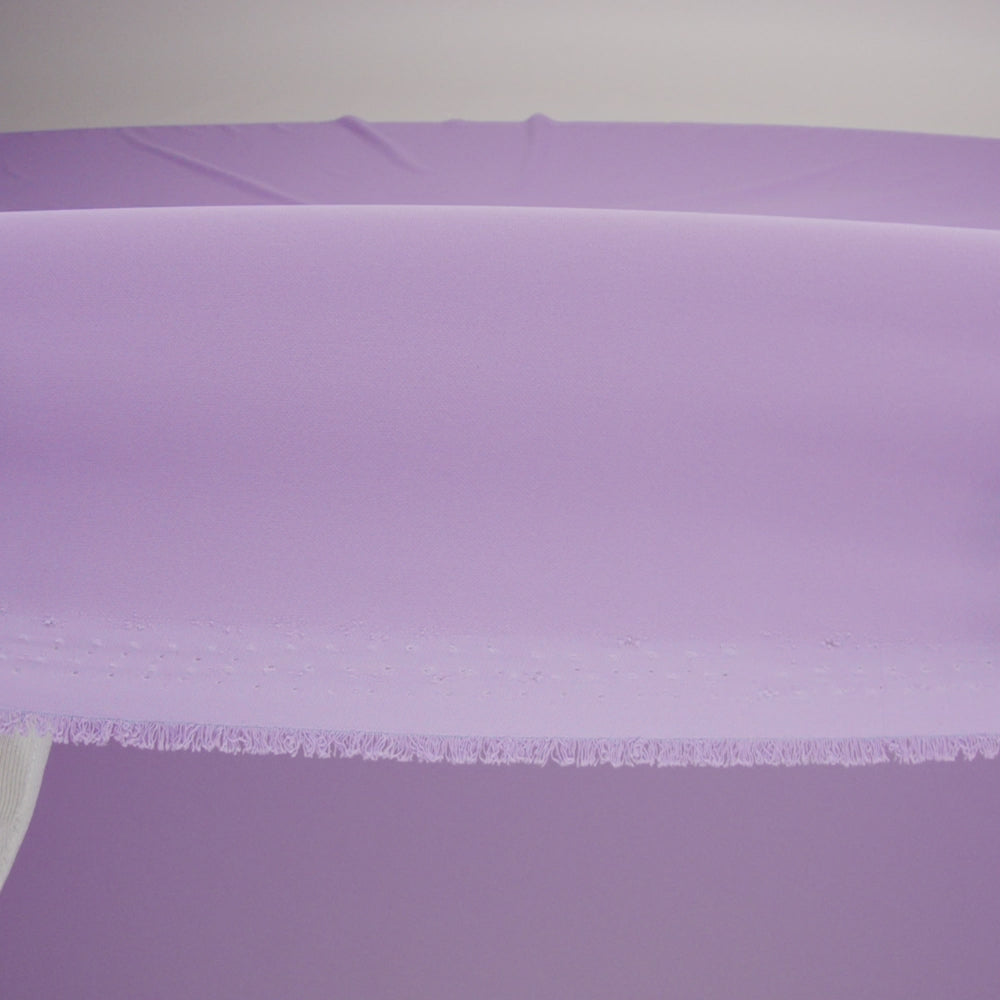 Polyester Double Georgette - Lavender - Mimosa Collection by Mood - Image 7 of 8