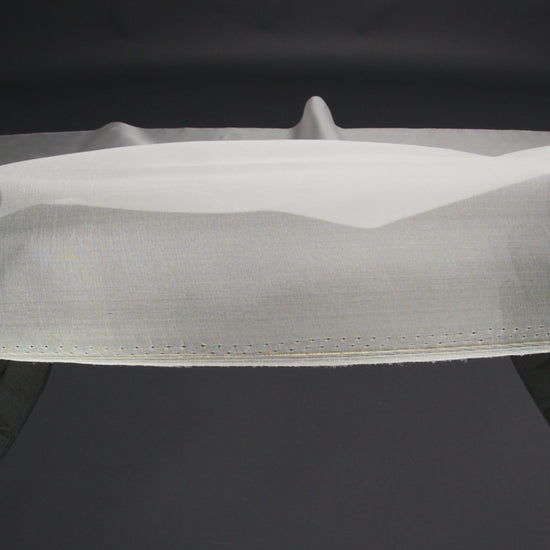 Silk Organza 44" - Antique White - Premium Collection - Image 6 of 7
