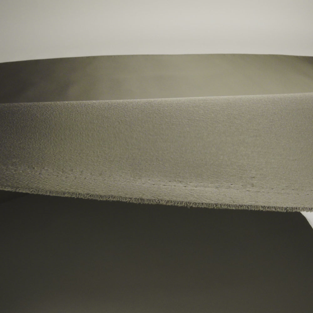 Army Green Satin-Faced Crepe - Image 5 of 5