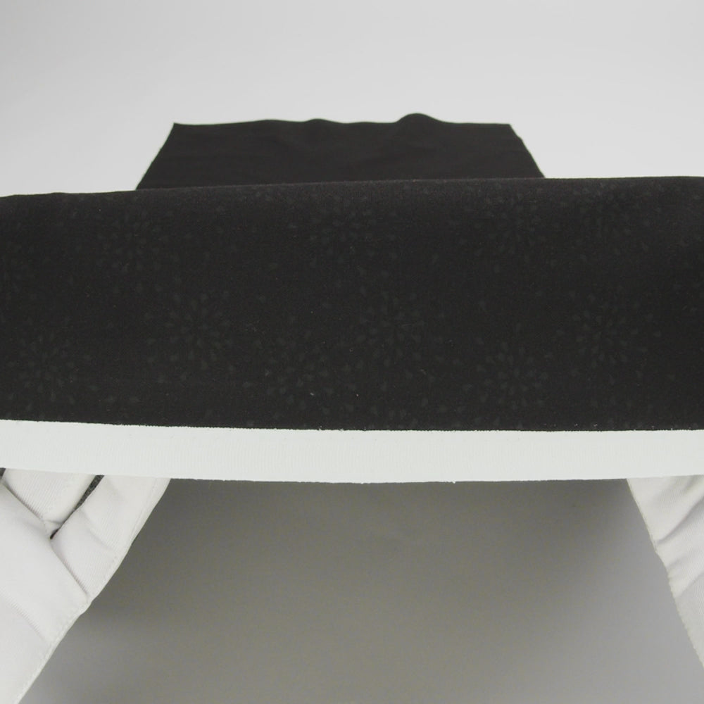 Printed Quilting Cotton by Ghazal Razavi for FIGO Studio - Black on Black Flourish - Dusk Collection - Image 6 of 6