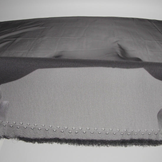 Polyester Organza - Black - Luscinia Collection by Mood - Image 6 of 7
