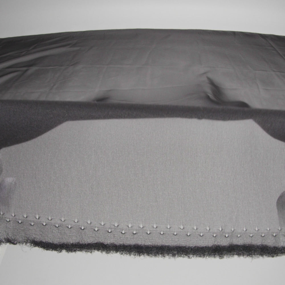 Polyester Organza - Black - Luscinia Collection by Mood - Image 6 of 7