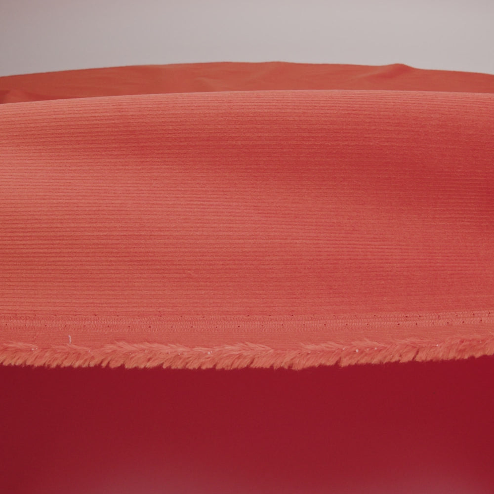 Featherwale Cotton Corduroy - Orange - Dawn Collection - Image 5 of 6