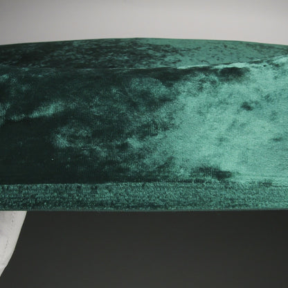 Stretch Crushed Velour - Hunter Green