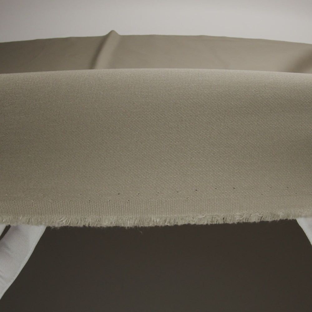 Organic Cotton Twill - Khaki - Stratton Collection - Image 4 of 5